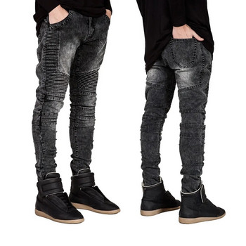 Ανδρικά Skinny Jeans Biker Jeans Strech Jeans Ανδρικά Y2101