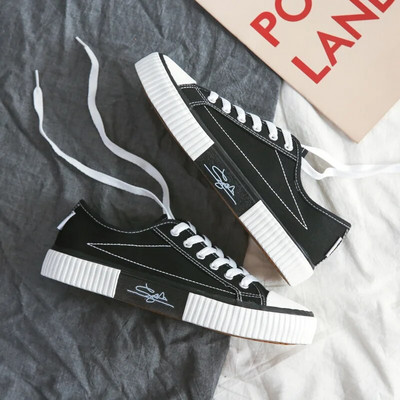 Tendință Pantofi de pânză pentru bărbați Pantofi vulcanizați pentru bărbați 2023 Primăvară Vară Pantofi comozi Cauzali Moda Cuplu Pantofi de plimbare