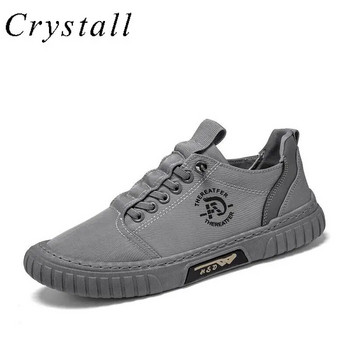 Ανδρικά παπούτσια casual πάνινα αθλητικά παπούτσια 2023 New Breathable Slip On Man Flat Loafers Ανδρικά παπούτσια Vulcanized Trend Zapatillas De Hombre