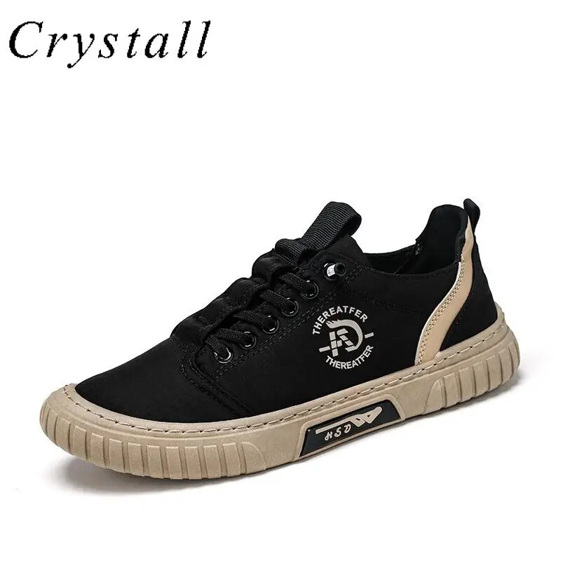 Încălțăminte casual pentru bărbați, pantofi de pânză, 2023, noi, respirabili, pantofi pentru bărbați, pantofi plat, pantofi vulcanizați pentru bărbați, Tendință