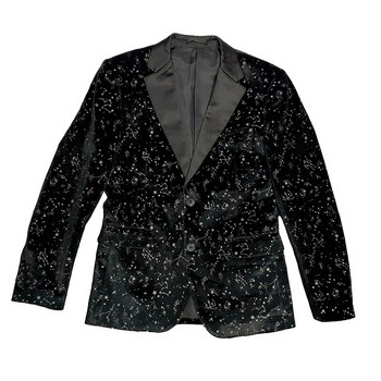 Ανδρικά σακάκια με παγιέτες 2022 Singer DJ Stage Suit Μπουφάν Νυφικό επαγγελματικό casual φόρεμα 2021 Blazer Masculino Veste Homme