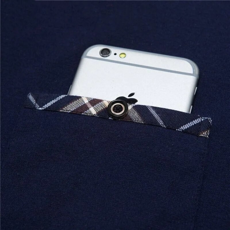 Pánske tričko s dlhým rukávom, jarné a jesenné, voľné, s klopou, bavlnené, s vreckami a gombíkmi, spájané, polo, pulóver, jednofarebné topy