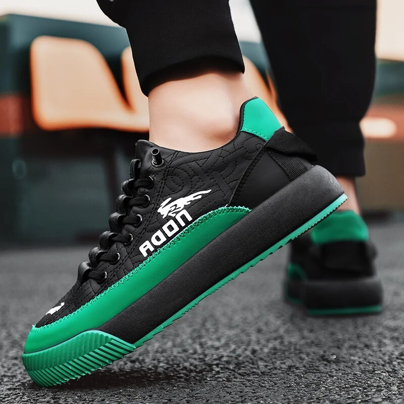 Pánske vulkanizované topánky, luxusné topánky na platforme, pánske tenisky, ležérne topánky pre mužov, športové tenisky, jarné topánky, tenisky pre mužov