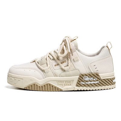 Pánske skateboardové topánky, plátené topánky s hrubým podpätkom na platforme, pohodlné priedušné vulkanizované topánky, ležérne tenisky, študentské topánky