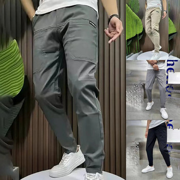 Мъжки модни джоггери Спортни панталони Летни ежедневни карго панталони Спортни панталони за фитнес Мъжки панталони с дълги панталони