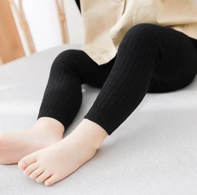 Pantaloni pentru bebeluși de primăvară, toamnă, nou-născuți, pentru fete, pantaloni din bumbac, de culoarea solului, pentru copii, 0-6 ani