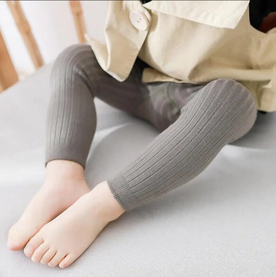 Pantaloni pentru bebeluși de primăvară, toamnă, nou-născuți, pentru fete, pantaloni din bumbac, de culoarea solului, pentru copii, 0-6 ani