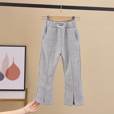 2-8T Toddler Copil Bebeluș Fete Haine Toamna Sugar Fete Pantaloni Eleganti Split Fashion Flares Pantaloni Noi copii Pantaloni