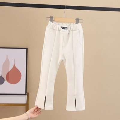 2-8T Toddler Copil Bebeluș Fete Haine Toamna Sugar Fete Pantaloni Eleganti Split Fashion Flares Pantaloni Noi copii Pantaloni