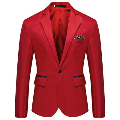 2024 Blazer formal pentru bărbați de birou, costume de jachetă, solidă, rochie de mireasă, costum, jachetă, pentru bărbați, blazer casual supradimensionat