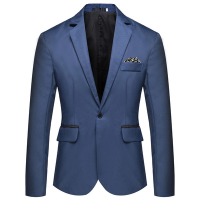 2024 Blazer formal pentru bărbați de birou, costume de jachetă, solidă, rochie de mireasă, costum, jachetă, pentru bărbați, blazer casual supradimensionat