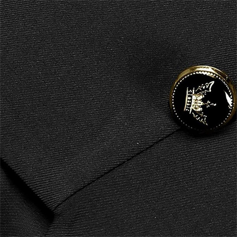 Pánsky steampunk čiernobiely kabát, retro vintage kabát, gotický vojenský sako, viktoriánsky kostým