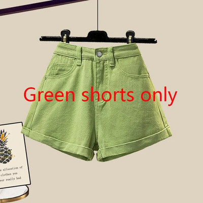 Leto 2023 Nové dámske tričko veľkosti L s fragmentovaným kvetinovým remienkom a vysokým pásom, trojdielne dámske šortky, dámske oblečenie