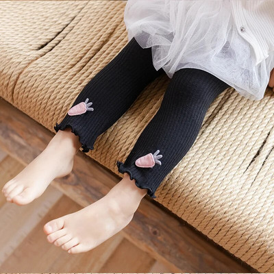 Pantaloni calduri din bumbac pentru bebeluși Nou-născuți fete Jambiere Broderii Coroană Pantaloni Copii Copii Pantaloni 0-4 ani