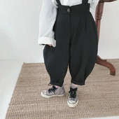 Pantaloni pentru băieți și fete, picioare mici, pantaloni largi, salopete 2022, primăvară și toamnă, noua modă, haine pentru copii, pantaloni