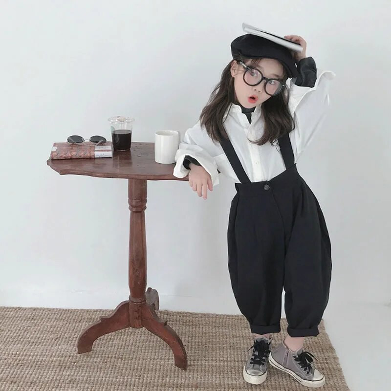 Pantaloni pentru băieți și fete, picioare mici, pantaloni largi, salopete 2022, primăvară și toamnă, noua modă, haine pentru copii, pantaloni