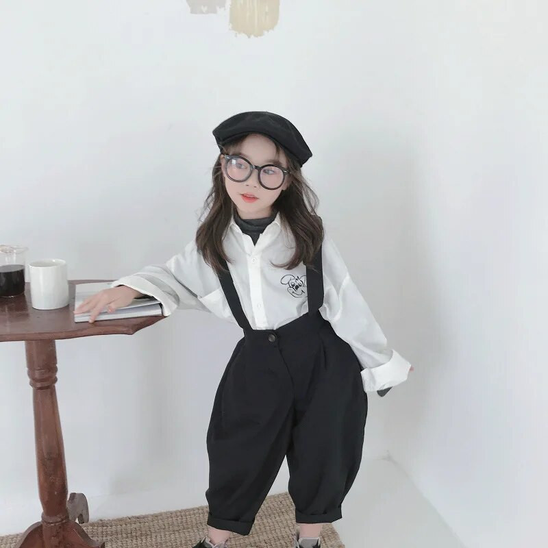 Pantaloni pentru băieți și fete, picioare mici, pantaloni largi, salopete 2022, primăvară și toamnă, noua modă, haine pentru copii, pantaloni