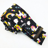 Jednorožec vzor tlač jeseň/zima deti dievčatá legíny zahusťovacie teplé deti chlapci nohavice kreslený detský kostým