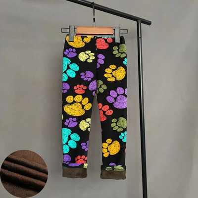 Jednorožec vzor tlač jeseň/zima deti dievčatá legíny zahusťovacie teplé deti chlapci nohavice kreslený detský kostým