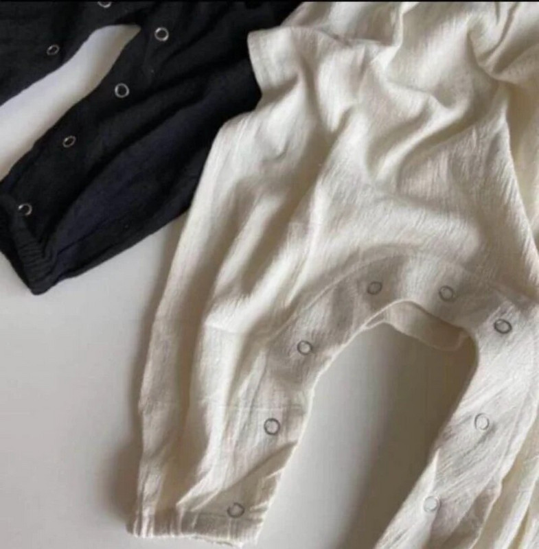 7580 Detský overal pre dievčatká, jarné a letné oblečenie, bavlna a konope, ležérne nohavice s trakmi a rozparkami