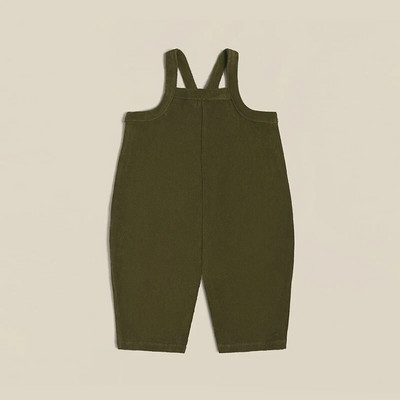 100% bumbac pentru copii din pânză măsline Terry salopete comode primăvară toamnă noi băieți și fete ocazional salopete largi fără mâneci TZ365