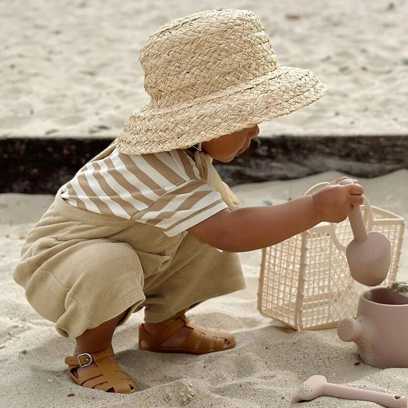 100% bumbac pentru copii din pânză măsline Terry salopete comode primăvară toamnă noi băieți și fete ocazional salopete largi fără mâneci TZ365