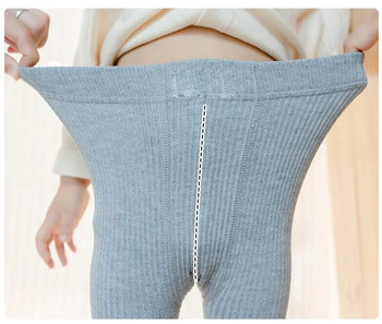 Ανοιξιάτικο φθινόπωρο ζεστό κοριτσίστικο κολάν Mix Color Bowtie βαμβακερό βρεφικό παντελόνι Άνετο παντελόνι για κορίτσια Παιδικό παντελόνι για 0-4 ετών