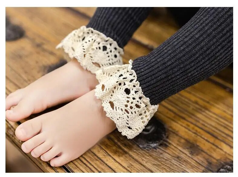 Pavasario rudens šilti antblauzdžiai mergaičių mišrios spalvos peteliškės medvilninės vaikiškos kelnės Patogios mergaičių kelnės vaikams vaikiškos kelnės 0-4 m.