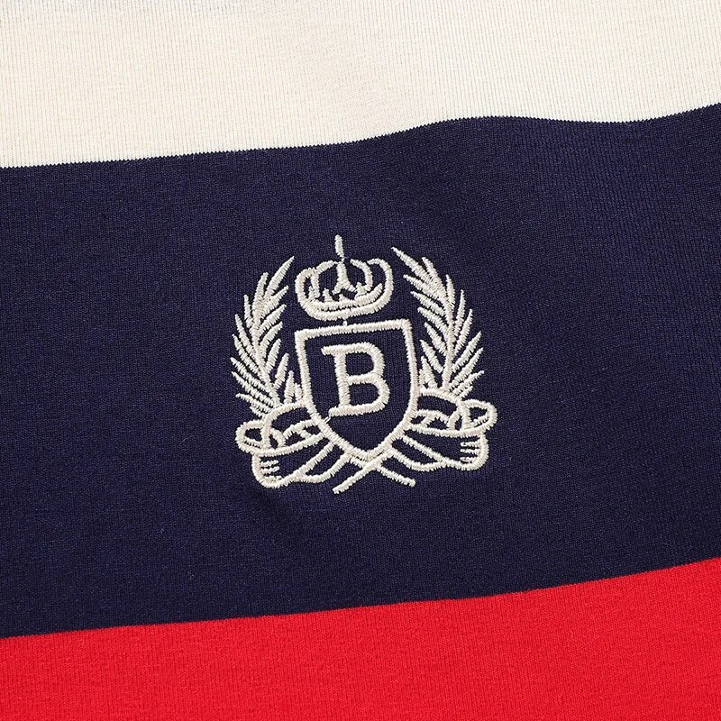 Férfi hosszú ujjú póló póló kényelmes, lélegző anyaggal és sokoldalú alkalmi stílusban tavaszra és őszre