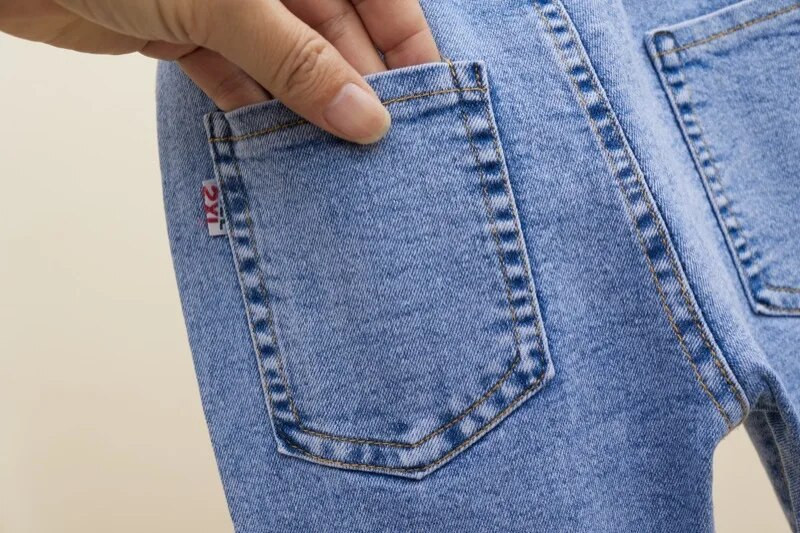 1-12-aastastele Tüdrukutele Teksapüksid Satiinpits Avatud laia säärega püksid Vabaajalised laia säärega püksid Britches täishooaja lasterõivad