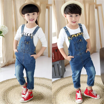Παιδικά μωρά μακρύ παντελόνι τζιν φόρμες Άνοιξη Φθινόπωρο Νέα Παιδιά Casual Παιδικά Κορίτσια Βρεφικά Αγόρια Τζιν Ολόσωμη φόρμα Ρούχα