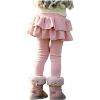 2-7 χρονών Baby Girls Leggings & Skirt Παντελόνι από καθαρό βαμβάκι για παιδικό κολάν Fashion girls skirt παντελόνι