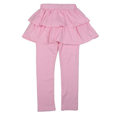 Dievčenské legíny a sukne pre bábätká 2-7 rokov, nohavice z čistej bavlny, detské legíny, módne dievčenské sukňové nohavice