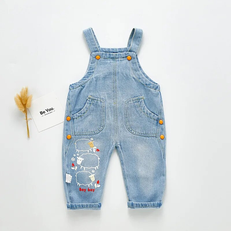 IENENS Gyerekruhák Babaruhák Pulóverek Fiúk Lányok Dungarees Csecsemők Játszóruha Nadrág Farmer Overallok Kisgyermek Jumpsuits