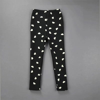 Dievčenské nohavice 3-11 rokov, dievčenské capri nohavice, detské jesenné a zimné teplé nohavice s hrubým zamatom a potlačou, chlapčenské nohavice, pančuchy pre bábätká