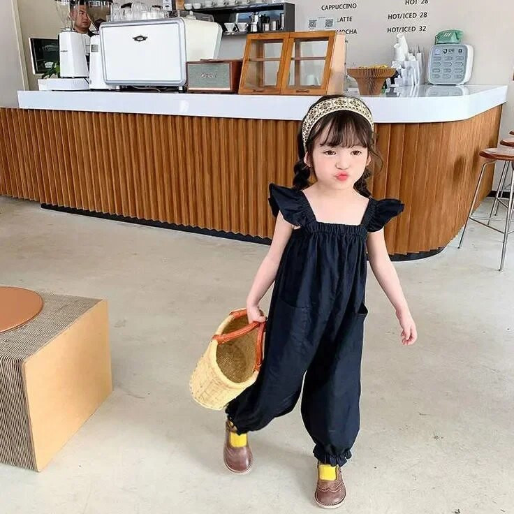 2023 Dievčenské jarné jesenné letné oblečenie Overaly Nohavice Móda Deti Detské svetre Detské oblečenie