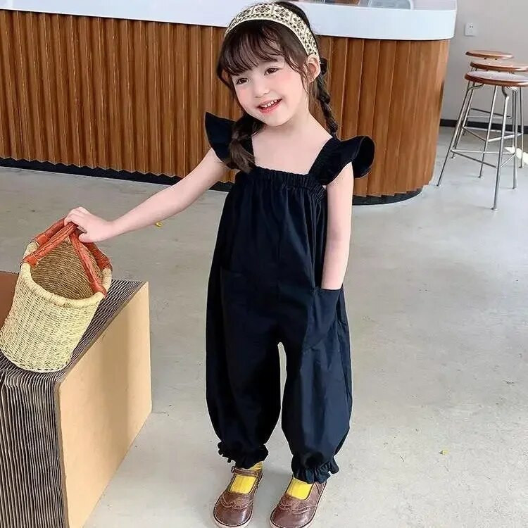 2023 Dievčenské jarné jesenné letné oblečenie Overaly Nohavice Móda Deti Detské svetre Detské oblečenie