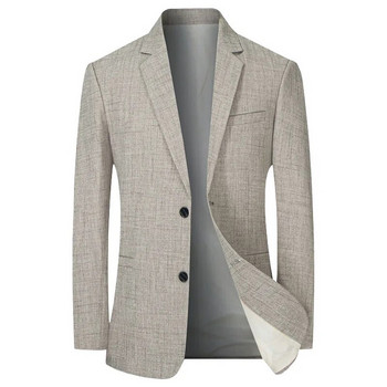 2023 Νέο ανδρικό κοστούμι τζάκετ Λεπτά σακάκια Άνοιξη φθινόπωρο Μασίφ επαγγελματικό κοστούμι σακάκι Ανδρικά ρούχα Μπλέιζερ Hombre παλτό