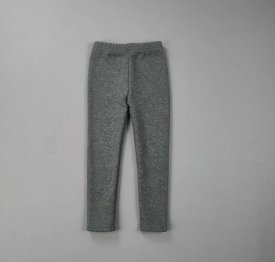 Detské nohavice, dievčenské úzke a teplé legíny, zamatové zahustené ružové tmavošedé čierne oblečenie, chlapčenské ceruzkové nohavice s úzkou nohou