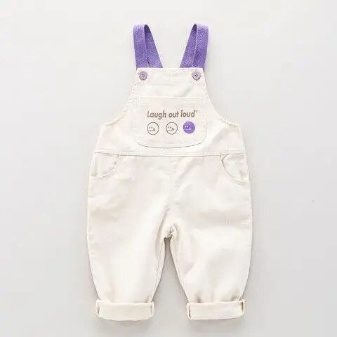 2022 Kisfiú Lányok Aranyos Rajzfilm Zseb Overall Nadrág Tavasz Ősz Gyerekek Alkalmi Kényelmes Nadrág Hercegnő Ruhák