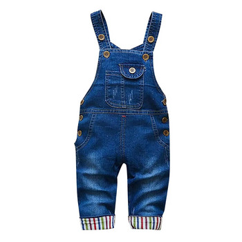 2022 New Fashion Παιδικά Παντελόνια Cartoon τζιν φόρμα για κορίτσι Σαλιάρα τζιν Αγόρι φόρμες μωρό Rompers τζιν Παιδική φόρμα για αγόρι