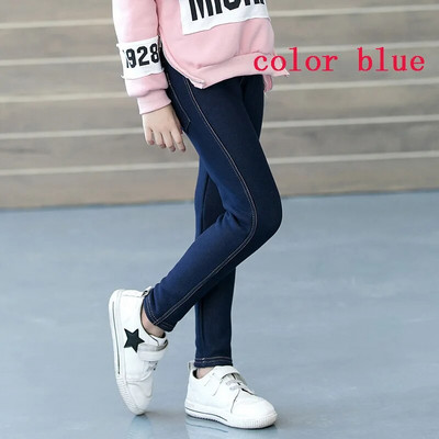 Detské zimné nohavice pre dievčatá, legíny, cukríkové farby, dievčenské teplé dlhé nohavice, dievčenské novoročné velúrové hrubé detské nohavice pre tínedžerov