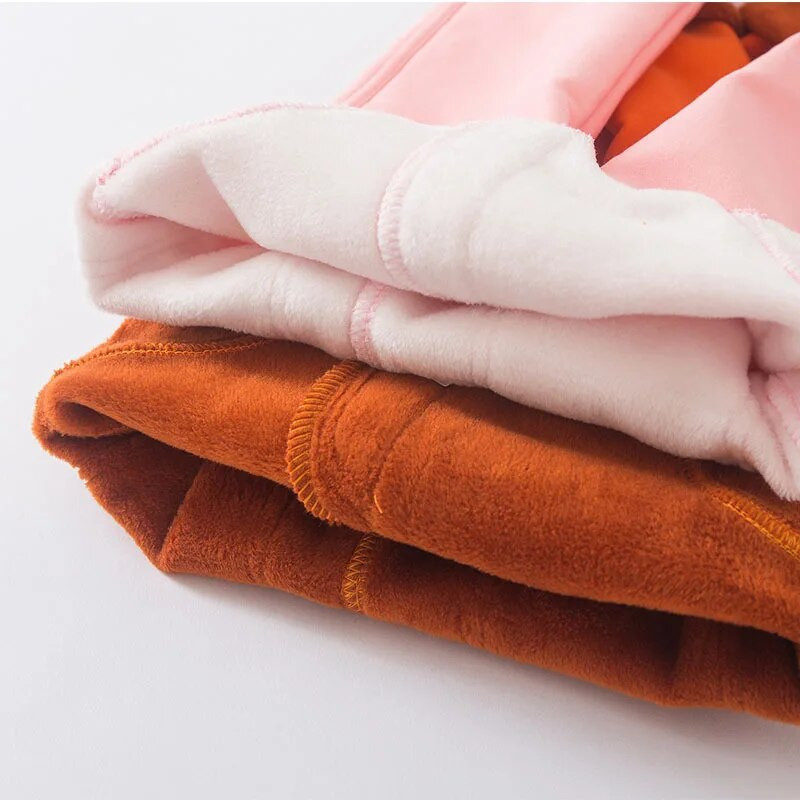 Detské zimné nohavice pre dievčatá, legíny, cukríkové farby, dievčenské teplé dlhé nohavice, dievčenské novoročné velúrové hrubé detské nohavice pre tínedžerov