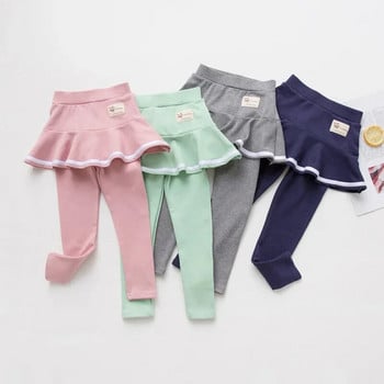 Spring Fall Girls Sport Legging Παιδική Φούστα Παντελόνι για 3-8 Χρόνια