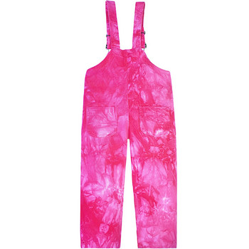Κοριτσίστικες κεντημένες τζιν φόρμες Παιδικές τζιν Tie-dye Jumpsuits Ρυθμιζόμενες ζώνες Ζαρτιέρες για Παιδιά Κορίτσια Romper