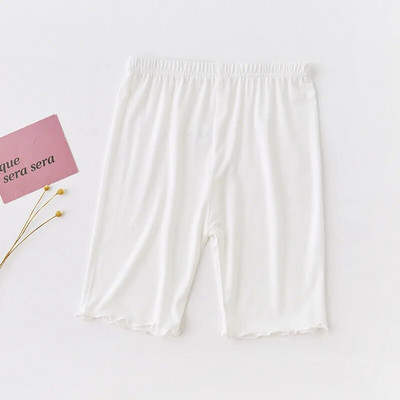 Ljetne hlače za djevojčice Tajice Modalni pamučni donji dio do koljena Hlače srednje dužine Jednobojne tajice s volanima za dječju odjeću 3-10 godina