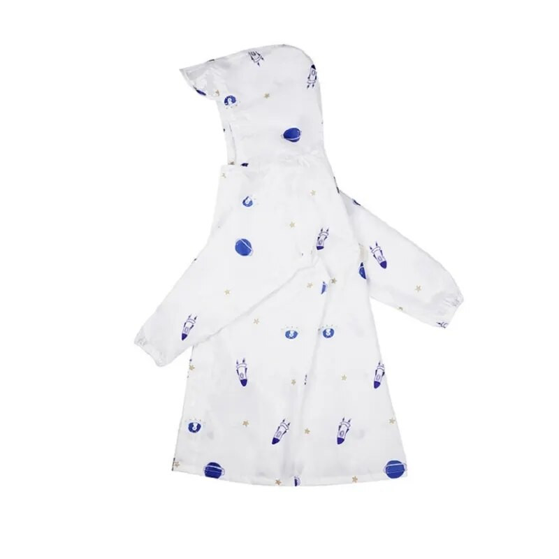 Detská pláštenka s kapucňou pre chlapcov a dievčatá, vetruodolná, pre dojčatá a batoľatá, detská kreslená postavička do dažďa, ľahké nepremokavé oblečenie do dažďa 1-10 rokov