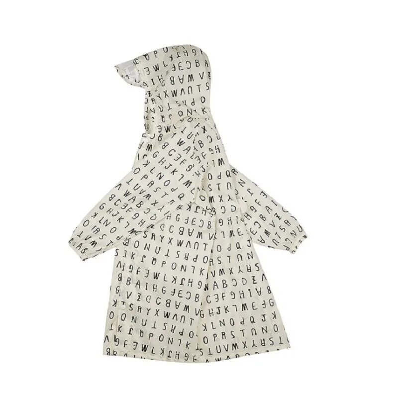 Detská pláštenka s kapucňou pre chlapcov a dievčatá, vetruodolná, pre dojčatá a batoľatá, detská kreslená postavička do dažďa, ľahké nepremokavé oblečenie do dažďa 1-10 rokov