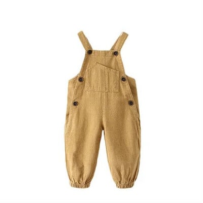 Overaly pre dievčatká a chlapcov, nohavice, bavlnený overal pre bábätká, ležérny jarný batoľací overal pre dievčatá, ležérny overal pre chlapcov