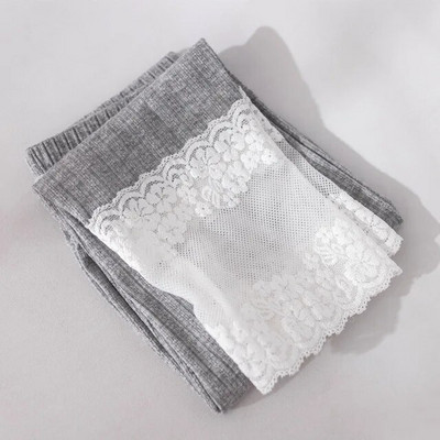 Dievčenské tenké legíny, letné dievčenské čipkované skrátené nohavice pre dievčatká vo veku 2-9 rokov, detské modálne nohavice, univerzálne nohavice, detské oblečenie